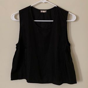 Plain Sleeveless Shirt